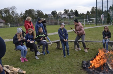 Ognisko z okazji Dnia Chłopaka - 08 października 2019r.